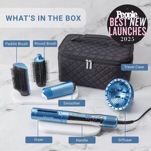 BaBylissPRO Blue Hair Dryer Set with Travel Case